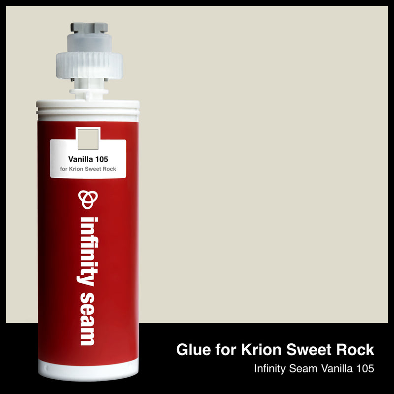 Glue color for Krion Sweet Rock solid surface with glue cartridge