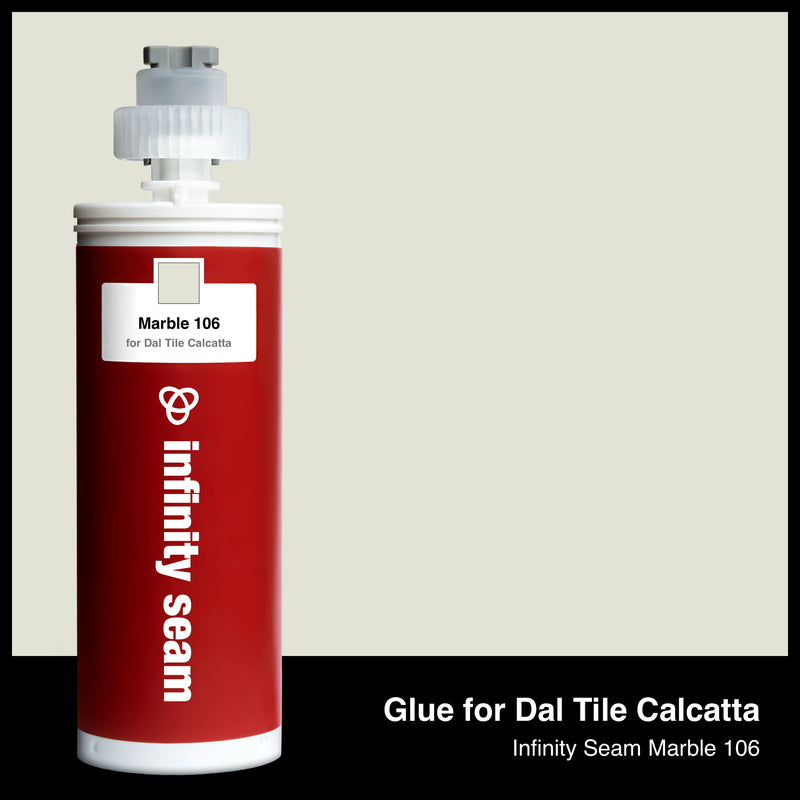 Glue color for Dal Tile Calcatta quartz with glue cartridge