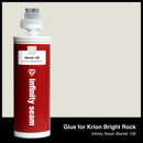 Glue color for Krion Bright Rock solid surface with glue cartridge