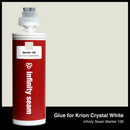 Glue color for Krion Crystal White solid surface with glue cartridge