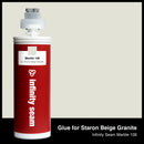 Glue color for Staron Beige Granite solid surface with glue cartridge