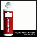 Glue color for Staron Latte Cream solid surface with glue cartridge