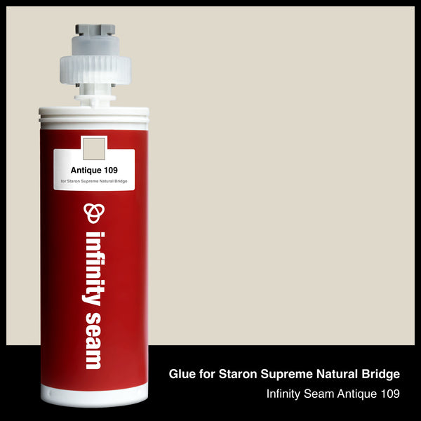 Glue color for Staron Supreme Natural Bridge solid surface with glue cartridge