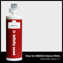 Glue color for HIMACS Alpine White solid surface with glue cartridge