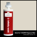 Glue color for V-KORR Papyrus Mist solid surface with glue cartridge