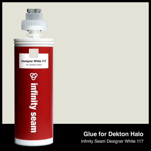 Glue color for Dekton Halo sintered stone with glue cartridge