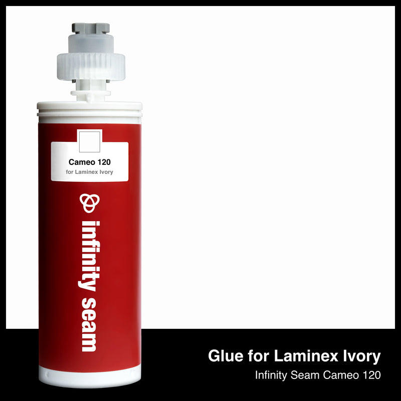 Glue color for Laminex Ivory solid surface with glue cartridge