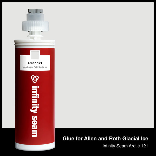 Glue color for Allen and Roth Glacial Ice solid surface with glue cartridge