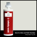 Glue color for Allen and Roth Overlake solid surface with glue cartridge