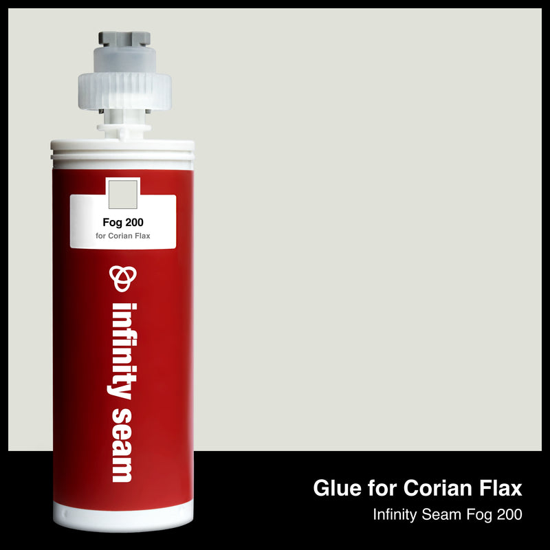 Glue color for Corian Flax quartz with glue cartridge