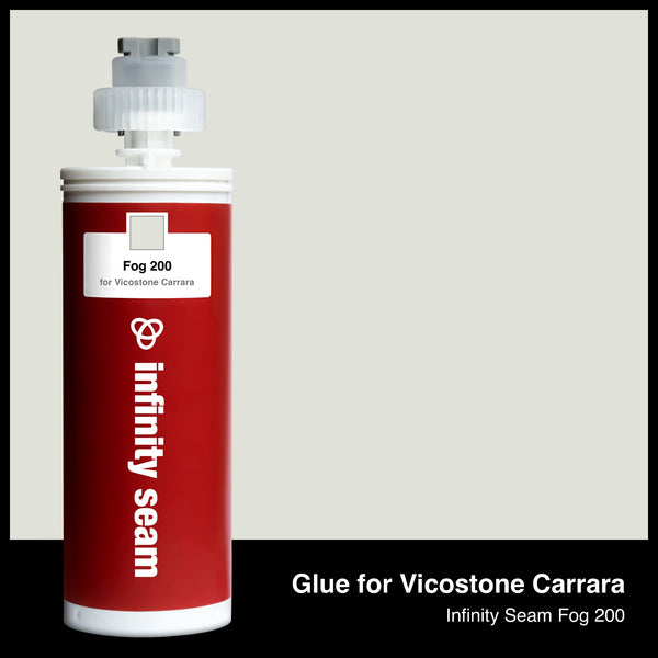 Glue color for Vicostone Carrara quartz with glue cartridge