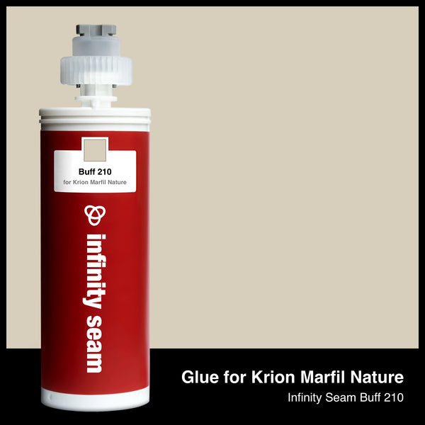 Glue color for Krion Marfil Nature solid surface with glue cartridge
