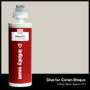 Glue color for Corian Bisque solid surface with glue cartridge