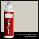 Glue color for Granite and Marble Bengal White granite and marble with glue cartridge