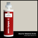 Glue color for Silestone Arctic quartz with glue cartridge