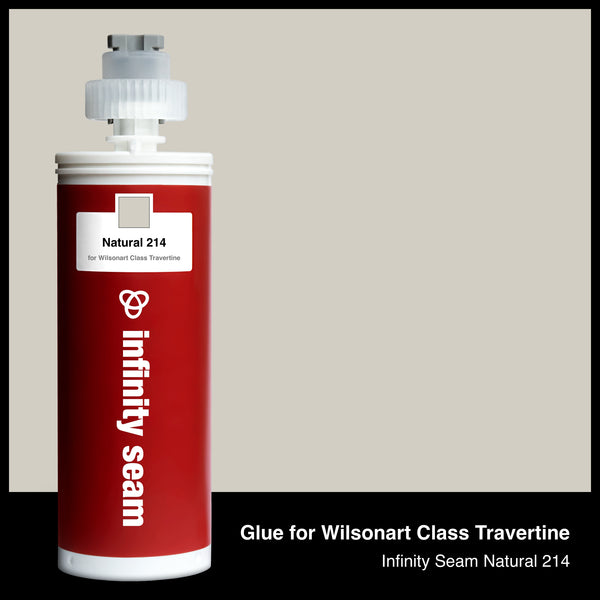 Glue color for Wilsonart Class Travertine solid surface with glue cartridge