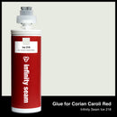 Glue color for Corian Caroli Red quartz with glue cartridge