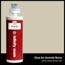 Glue color for Avonite Bone solid surface with glue cartridge