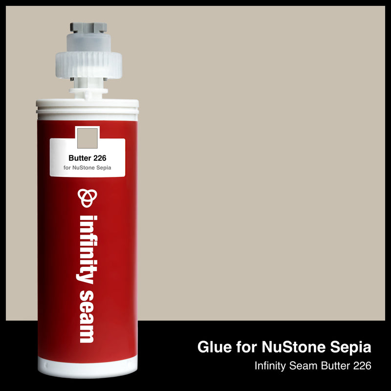 Glue color for NuStone Sepia quartz with glue cartridge