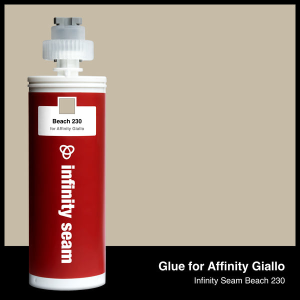 Glue color for Affinity Giallo solid surface with glue cartridge