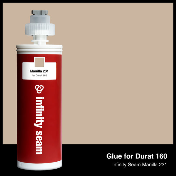 Glue color for Durat 160 solid surface with glue cartridge