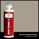 Glue color for NuStone Hailite quartz with glue cartridge