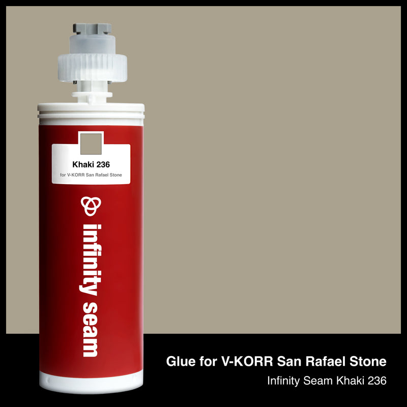 Glue color for V-KORR San Rafael Stone solid surface with glue cartridge