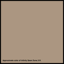 Color of Allen and Roth Gravel Tan solid surface glue