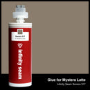 Glue color for Mystera Latte solid surface with glue cartridge