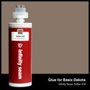 Glue color for Basix Dakota solid surface with glue cartridge