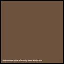 Color of Allen and Roth Mocha Concrete solid surface glue