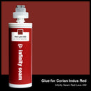 Glue color for Corian Indus Red quartz with glue cartridge