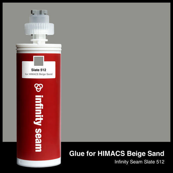 Glue color for HIMACS Beige Sand solid surface with glue cartridge