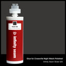 Glue color for Crossville Night Watch Polished porcelain with glue cartridge