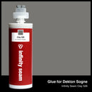 Glue color for Dekton Sogne sintered stone with glue cartridge