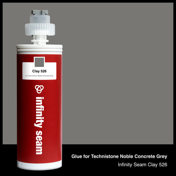 Glue color for Technistone Noble Concrete Grey quartz with glue cartridge