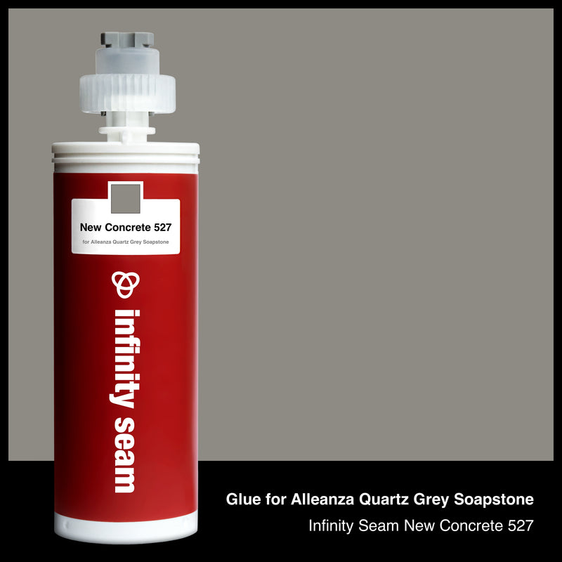 Glue color for Alleanza Quartz Grey Soapstone quartz with glue cartridge