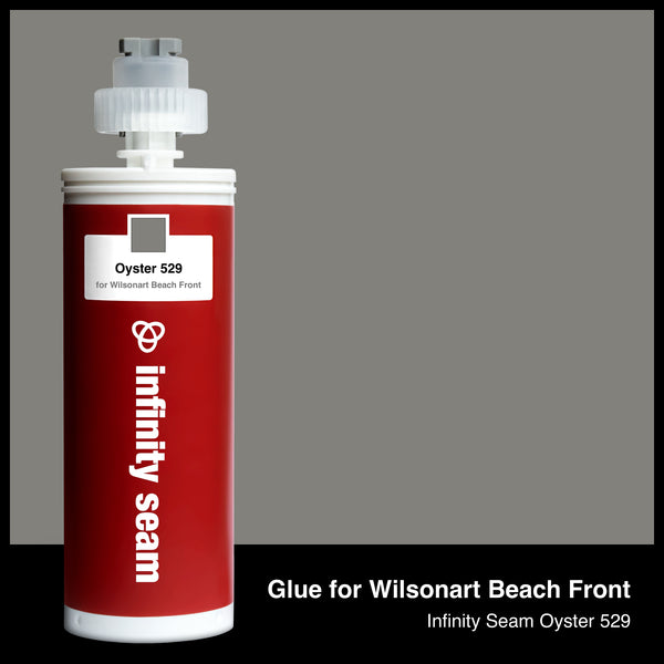 Glue color for Wilsonart Beach Front solid surface with glue cartridge