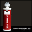Glue color for Cambria Bristol Blue quartz with glue cartridge