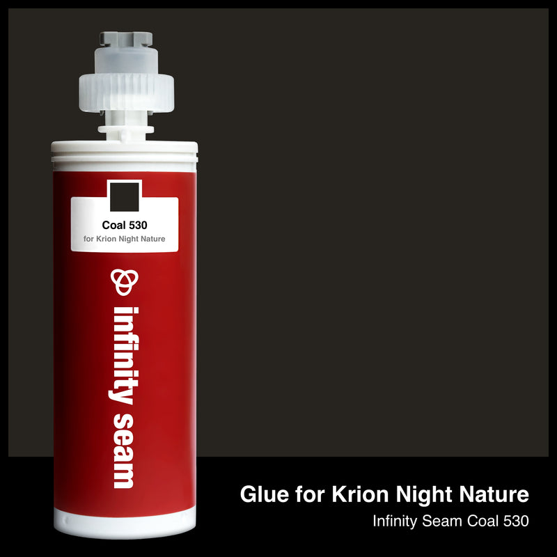 Glue color for Krion Night Nature solid surface with glue cartridge