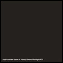 Color of Allen and Roth Black Pearl solid surface glue