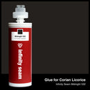 Glue color for Corian Licorice quartz with glue cartridge