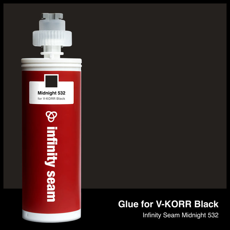 Glue color for V-KORR Black solid surface with glue cartridge