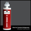 Glue color for Cambria Bridgewater quartz with glue cartridge