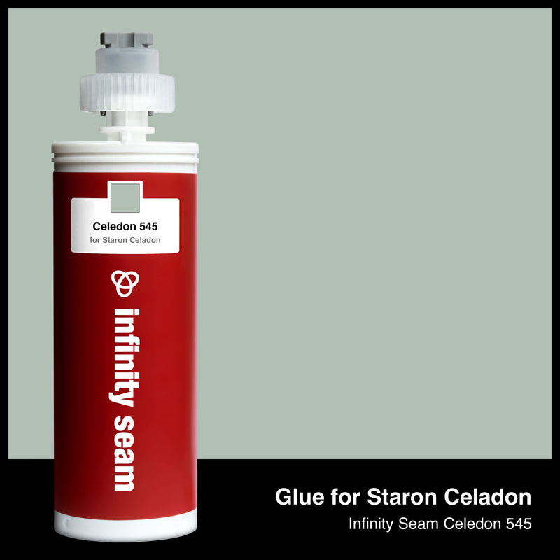 Glue color for Staron Celadon solid surface with glue cartridge