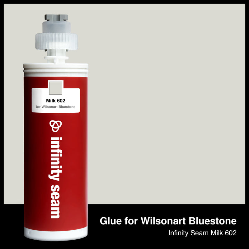 Glue color for Wilsonart Bluestone solid surface with glue cartridge