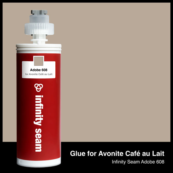 Glue color for Avonite Café au Lait solid surface with glue cartridge