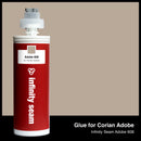 Glue color for Corian Adobe solid surface with glue cartridge