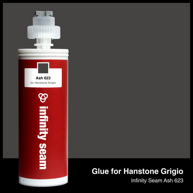 Glue color for Hanstone Grigio quartz with glue cartridge