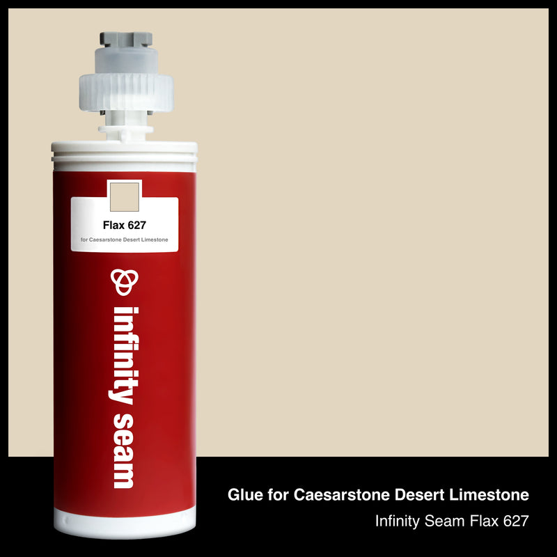 Glue color for Caesarstone Desert Limestone quartz with glue cartridge